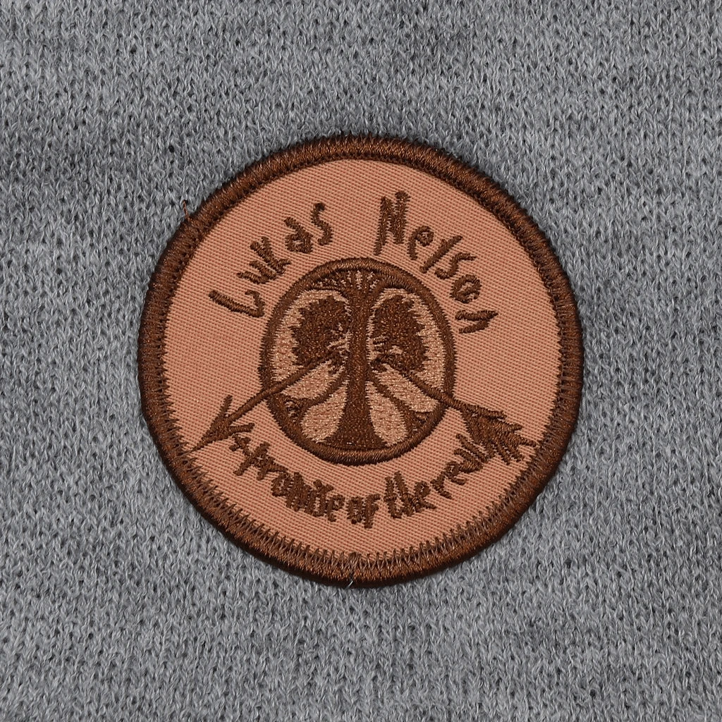 Lukas Nelson & Promise Of The Real New Merch Broken Arrow Heather Grey Slouch Beanie 2 Lukas Nelson & Promise Of The Real New Merch Broken Arrow Heather Grey Slouch Beanie