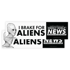 Weekly World News New Merch Sticker Of The Month