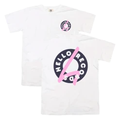 Hello Merch New Merch Hello Records White T-Shirt