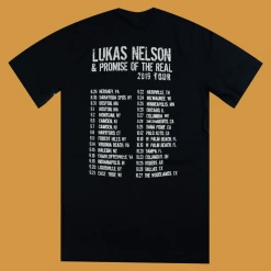 Lukas Nelson & Promise Of The Real New Merch Turn Off The News 2019 Tour T-Shirt 7 Lukas Nelson & Promise Of The Real New Merch Turn Off The News 2019 Tour T-Shirt