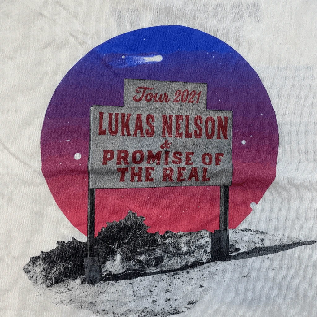 Lukas Nelson & Promise Of The Real New Merch 2021 Tour Baseball T-Shirt 2 Lukas Nelson & Promise Of The Real New Merch 2021 Tour Baseball T-Shirt