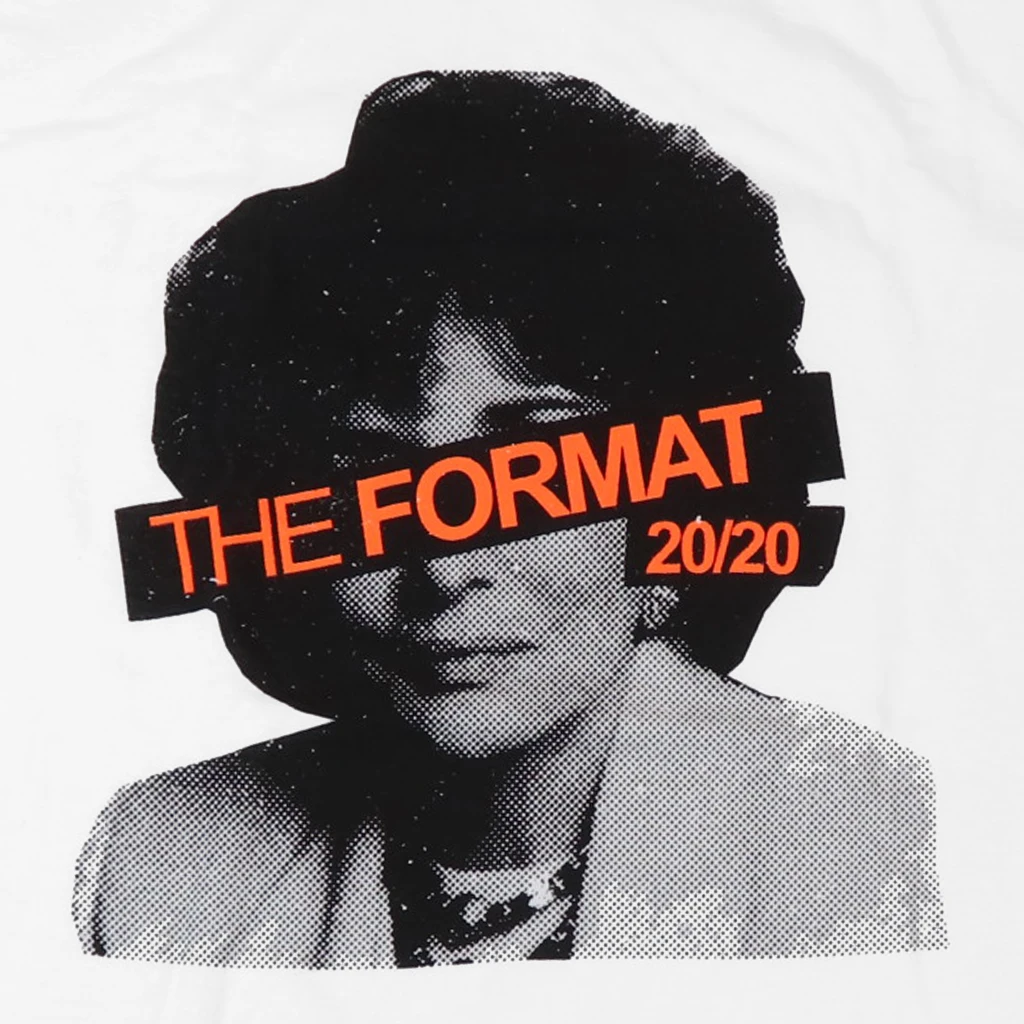 The Format 20/20 White T-Shirt New Merch 2 The Format 20/20 White T-Shirt New Merch