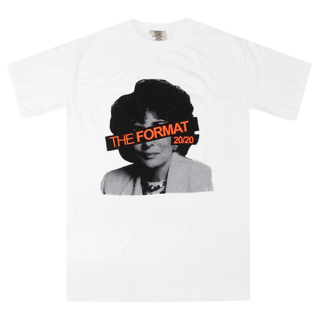 The Format 20/20 White T-Shirt New Merch 1 The Format 20/20 White T-Shirt New Merch