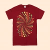Homies In Dreamland By Cheech And Chong Spiral Red T-Shirt New Merch