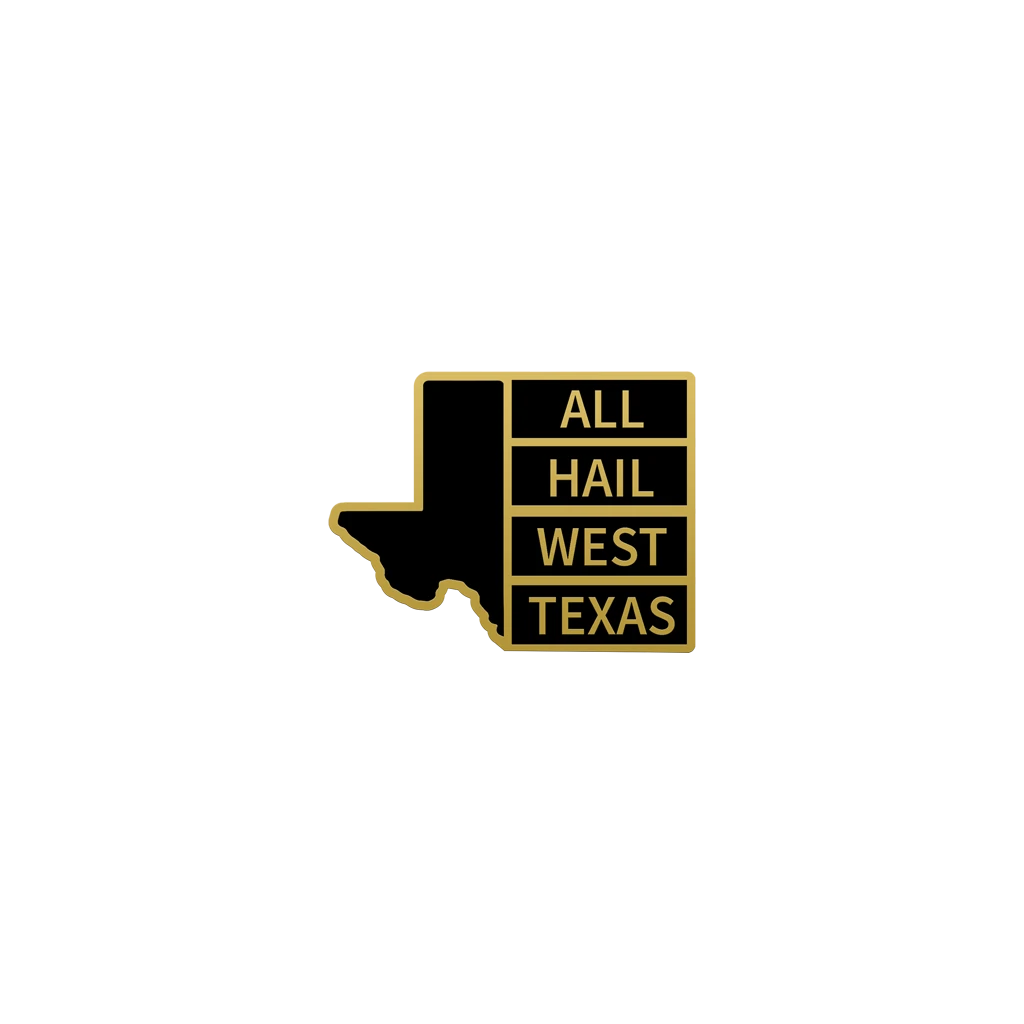 The Mountain Goats All Hail West Texas Enamel Pin New Merch 1 The Mountain Goats All Hail West Texas Enamel Pin New Merch