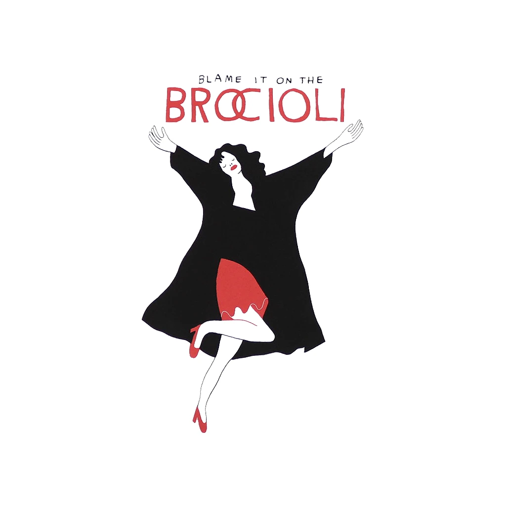 Angel Olsen The Brocioli White T-Shirt New Merch 2 Angel Olsen The Brocioli White T-Shirt New Merch