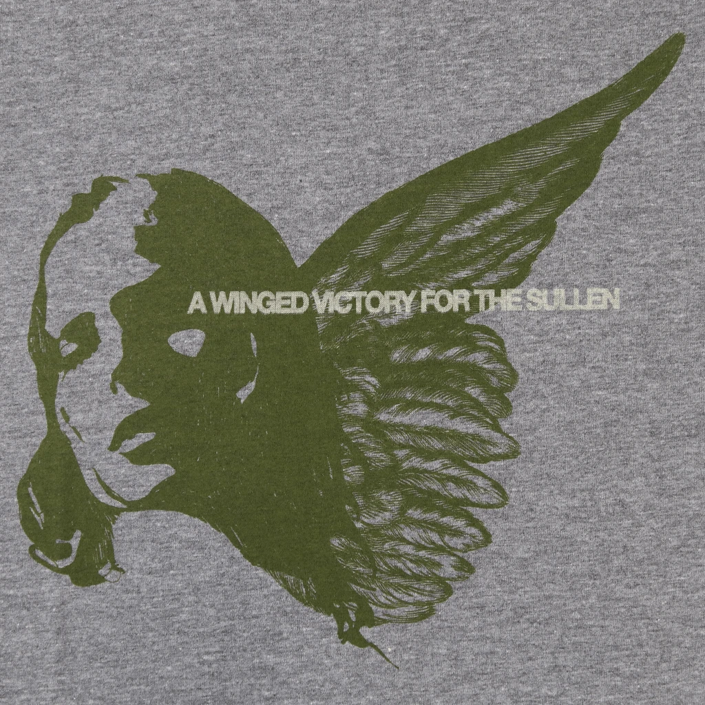 A Winged Victory For The Sullen Angel Grey Triblend T-Shirt New Merch 2 A Winged Victory For The Sullen Angel Grey Triblend T-Shirt New Merch