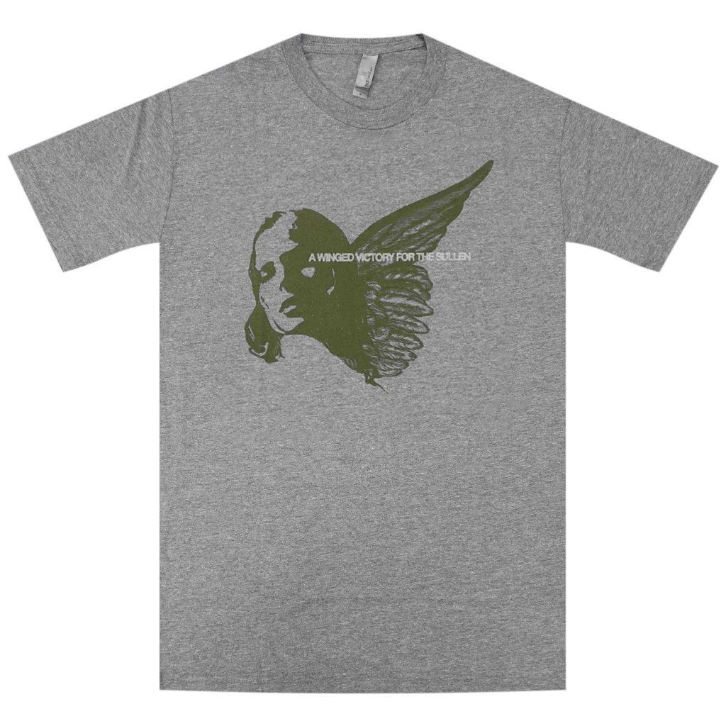 A Winged Victory For The Sullen Angel Grey Triblend T-Shirt New Merch 1 A Winged Victory For The Sullen Angel Grey Triblend T-Shirt New Merch