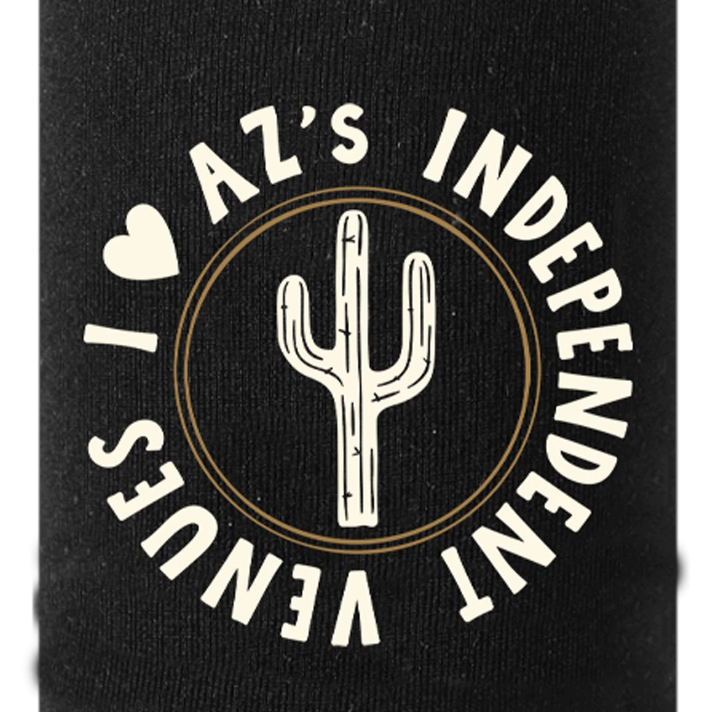 I Heart AZ's Venues Black Koozie New Merch 2 I Heart AZ's Venues Black Koozie New Merch