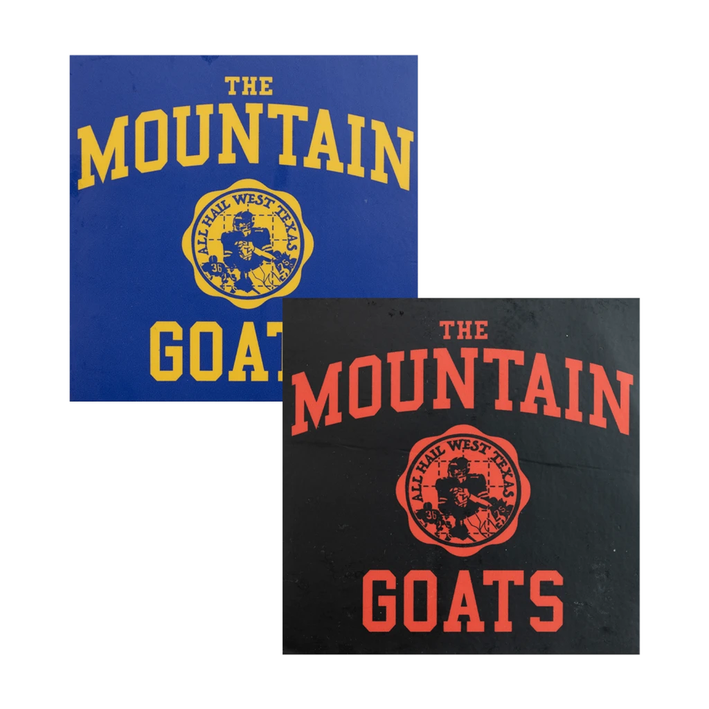 The Mountain Goats New Merch All Hail West Texas Sticker 1 The Mountain Goats New Merch All Hail West Texas Sticker