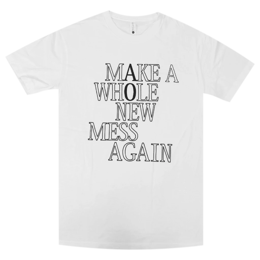 Angel Olsen Whole New Mess White T-Shirt 1 Angel Olsen Whole New Mess White T-Shirt