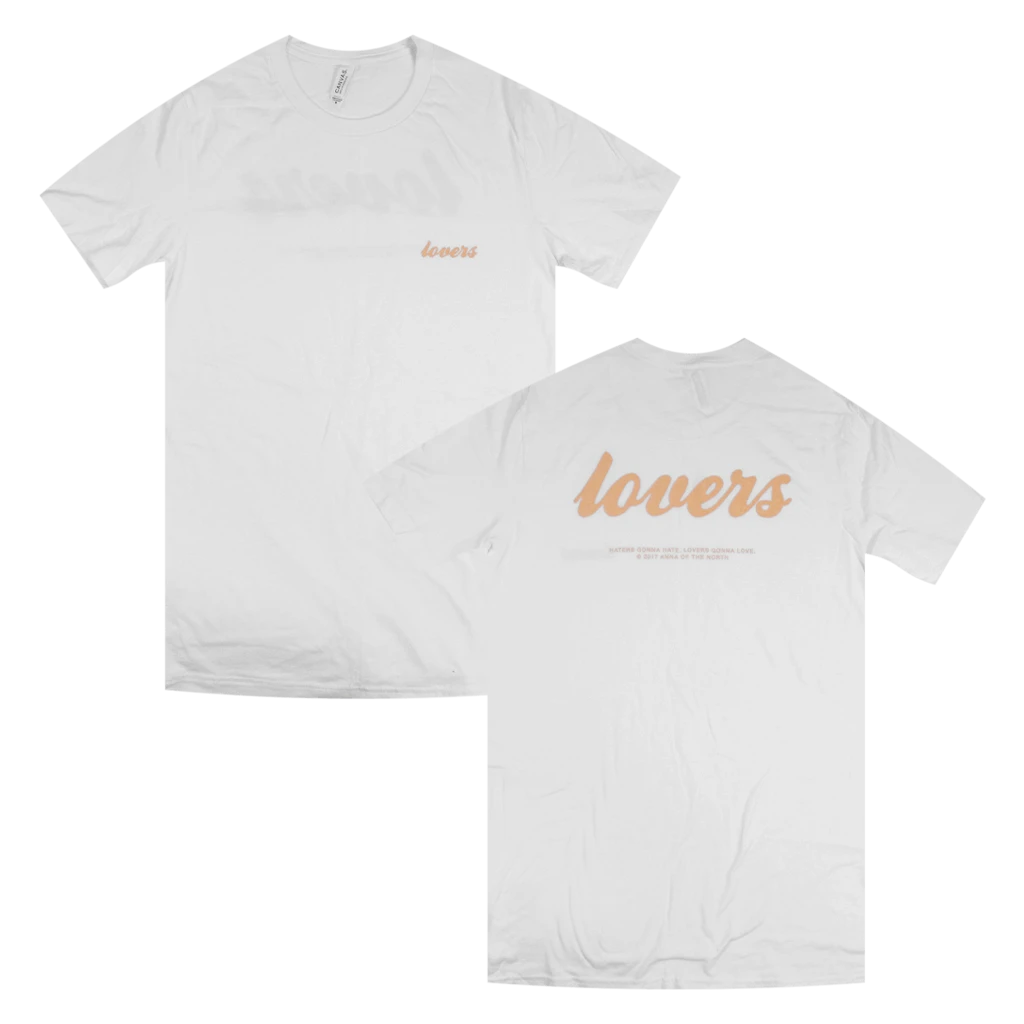 Anna Of The North Lovers White T-Shirt 1 Anna Of The North Lovers White T-Shirt