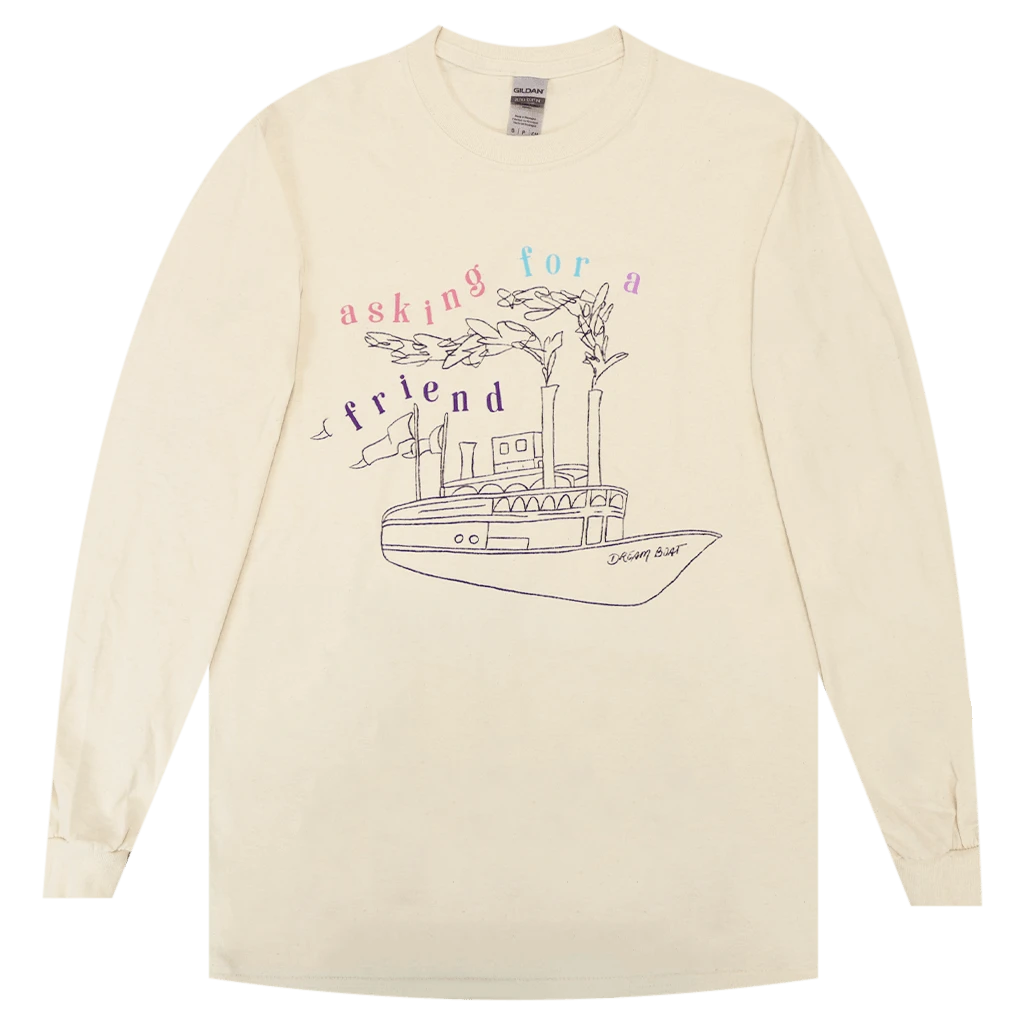 Asking For A Friend New Merch Dreamboat Long Sleeve T-Shirt 1 Asking For A Friend New Merch Dreamboat Long Sleeve T-Shirt