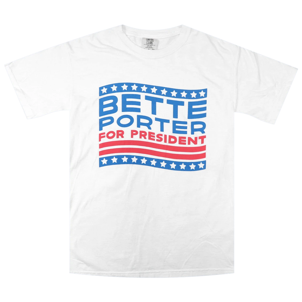 Autostraddle New Merch Bette For President Tee 1 Autostraddle New Merch Bette For President Tee