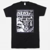Weekly World News Bigfoot Black T-Shirt New Merch