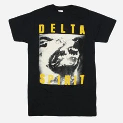 Delta Spirit Dog Black T-Shirt