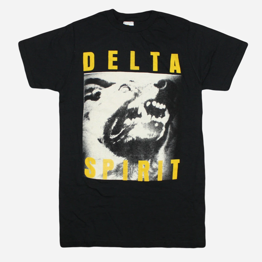 Delta Spirit Dog Black T-Shirt 1 Delta Spirit Dog Black T-Shirt