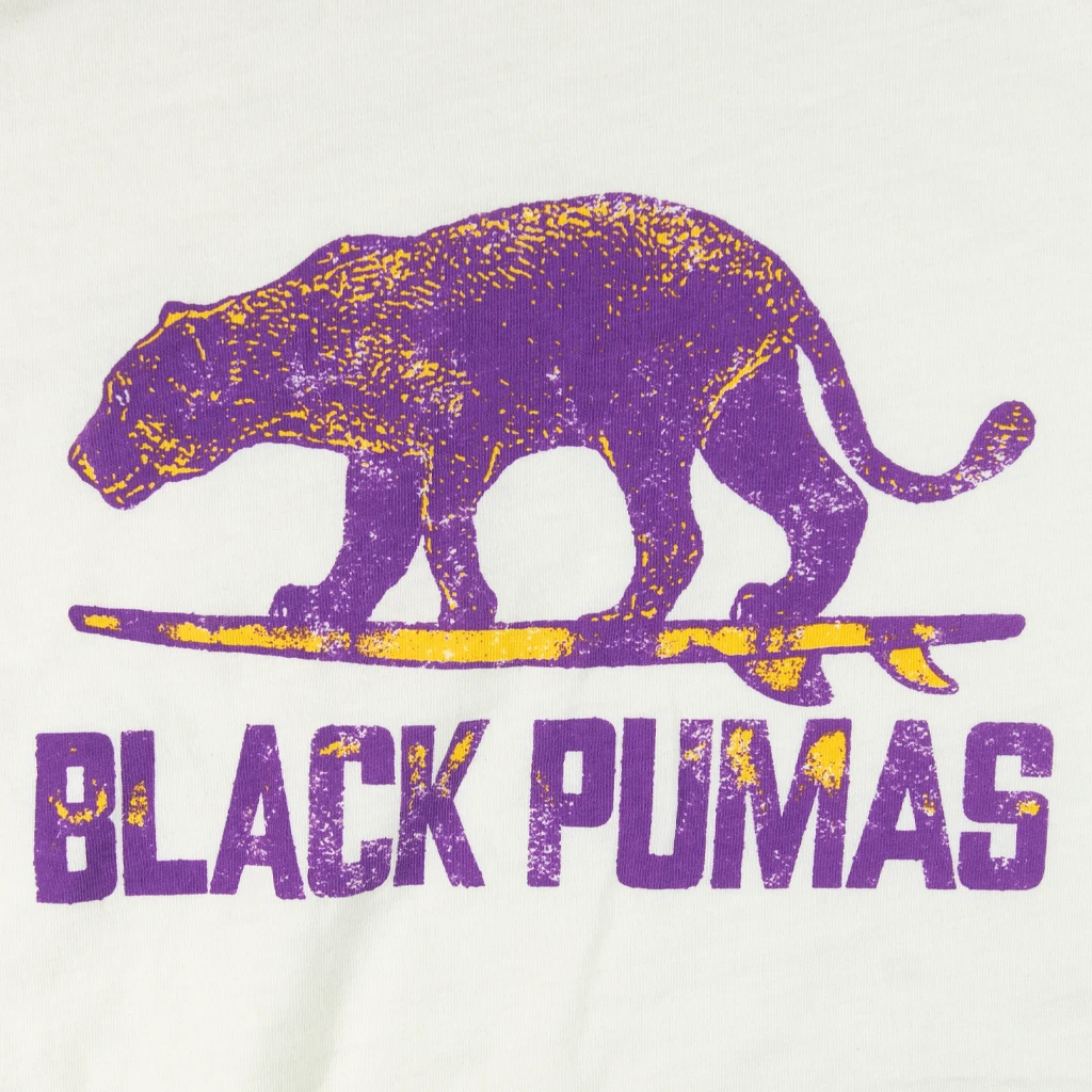 Black Pumas New Merch La Surf T-Shirt 2 Black Pumas New Merch La Surf T-Shirt