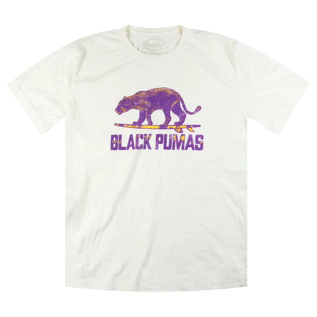 Black Pumas New Merch La Surf T-Shirt 1 Black Pumas New Merch La Surf T-Shirt