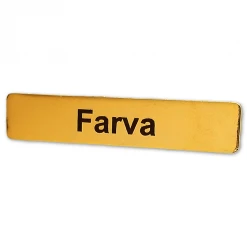 Broken Lizard Farva Name Badge