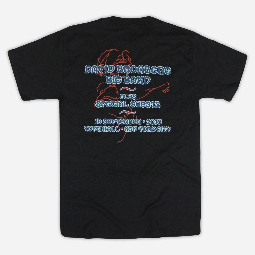 David Bromberg 70th Bucket List Birthday Bash Black T-Shirt New Merch 3 David Bromberg 70th Bucket List Birthday Bash Black T-Shirt New Merch