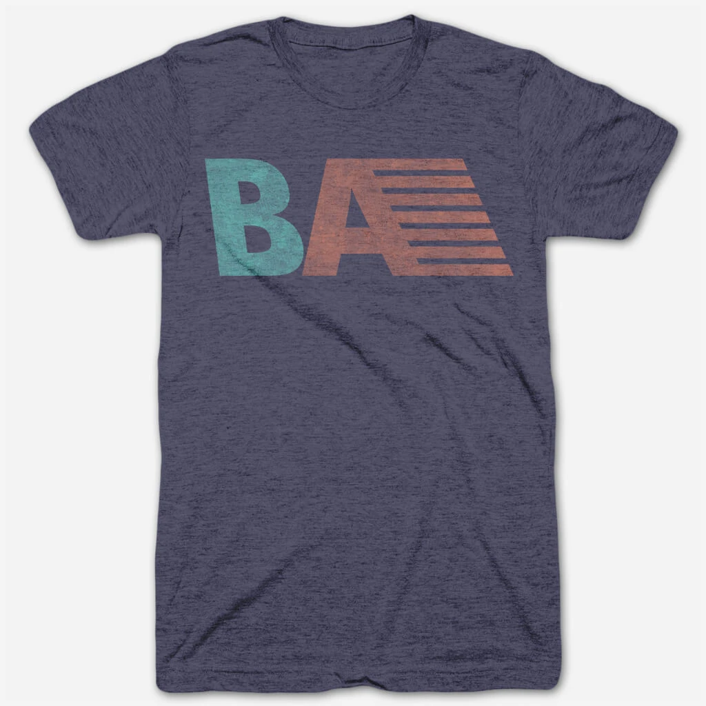 Brooke Annibale New Merch Initials Heather Navy T-Shirt 1 Brooke Annibale New Merch Initials Heather Navy T-Shirt