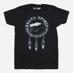 Delta Spirit New Merch Buffalo Black T-Shirt