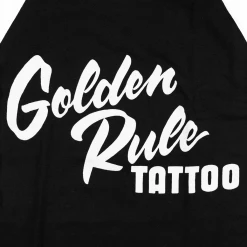 Golden Rule Tattoo Shop Logo Baseball T-Shirt