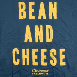 Crescent Ballroom New Merch Bean And Cheese Indigo T-Shirt