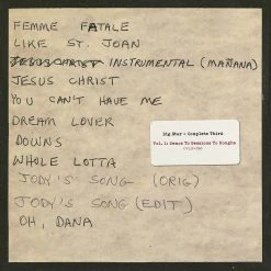 Big Star Complete Third: Vol. 1: Demos To Sessions To Roughs New Merch