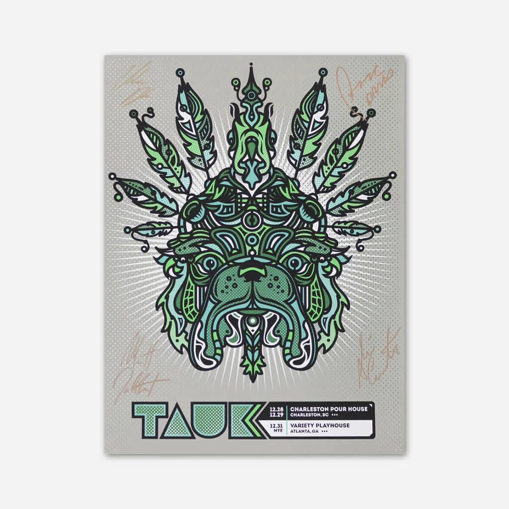 TAUK New Merch Bird Dog NYE Poster 1 TAUK New Merch Bird Dog NYE Poster