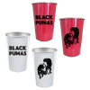 Black Pumas Double Puma Stainless Steel Pint Cups