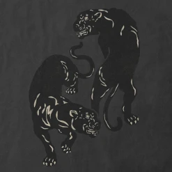 Black Pumas Deluxe Double Pumas Dark Grey T-Shirt