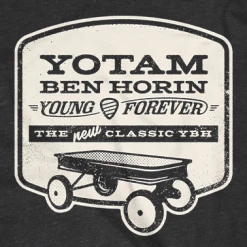 Yotam Ben Horin Young Forever Wagon Tri-Black T-Shirt New Merch