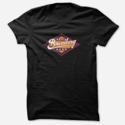New Merch David Bromberg Band Logo Black T-Shirt
