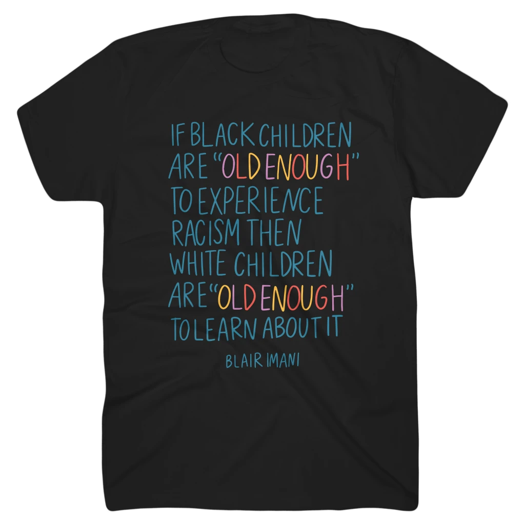 Blair Imani New Merch If Children Black T-Shirt 1 Blair Imani New Merch If Children Black T-Shirt