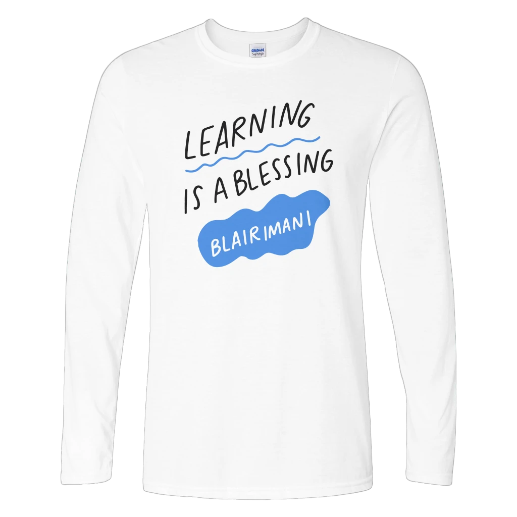 Blair Imani Learning White Long Sleeve 1 Blair Imani Learning White Long Sleeve
