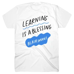 Blair Imani Learning White T-Shirt New Merch