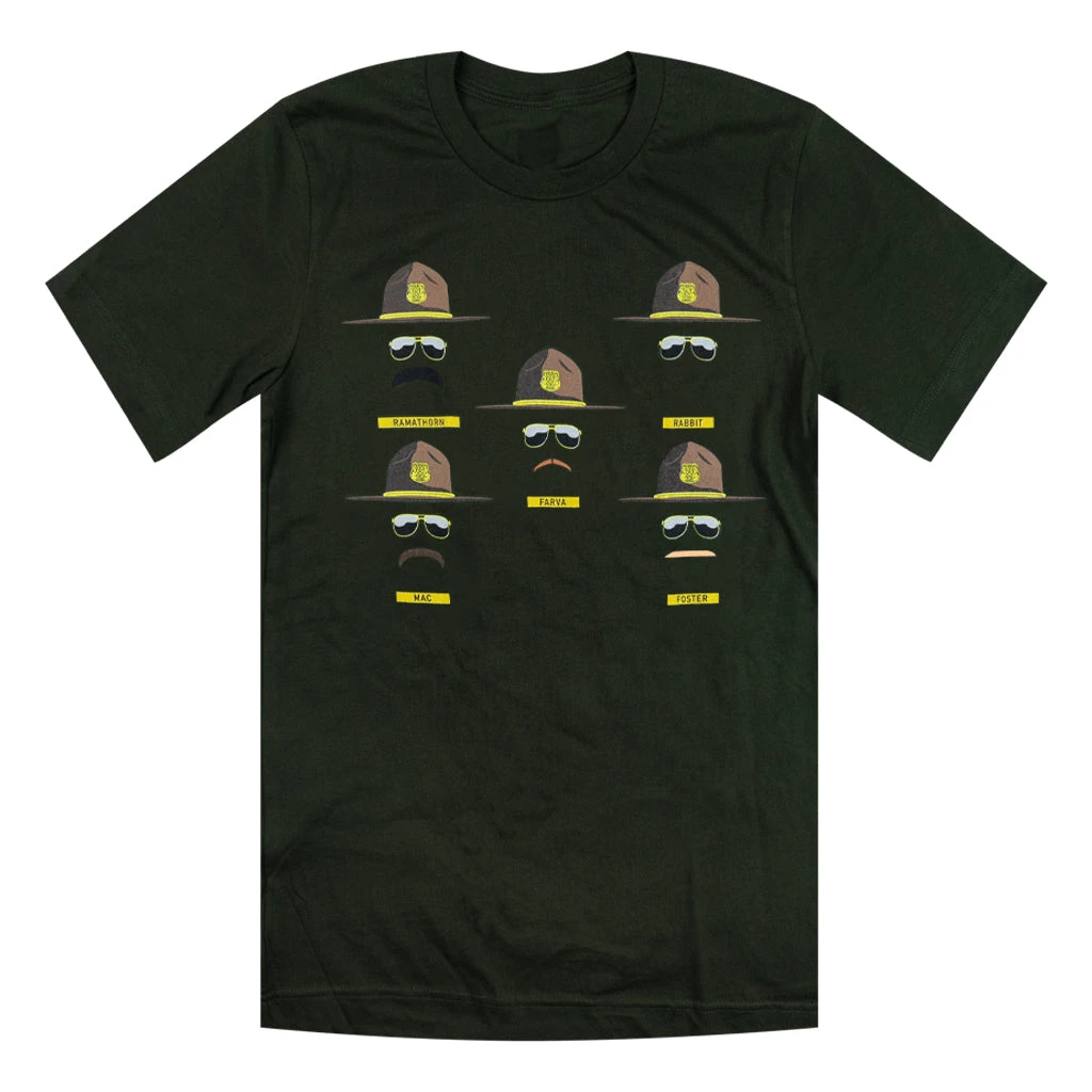 Broken Lizard Super Troopers Iconic Military Green T-Shirt 1 Broken Lizard Super Troopers Iconic Military Green T-Shirt