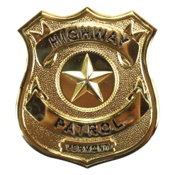 Broken Lizard Patrol Badge New Merch