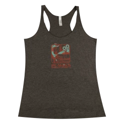 Northwest String Summit Peacock Pickin' Party Women's Heather Tank