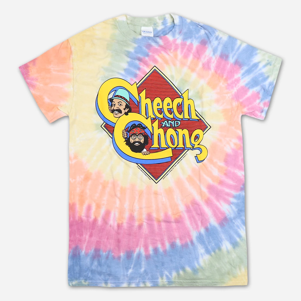 Cheech And Chong New Merch Rainbow Tie Dye T-Shirt 1 Cheech And Chong New Merch Rainbow Tie Dye T-Shirt