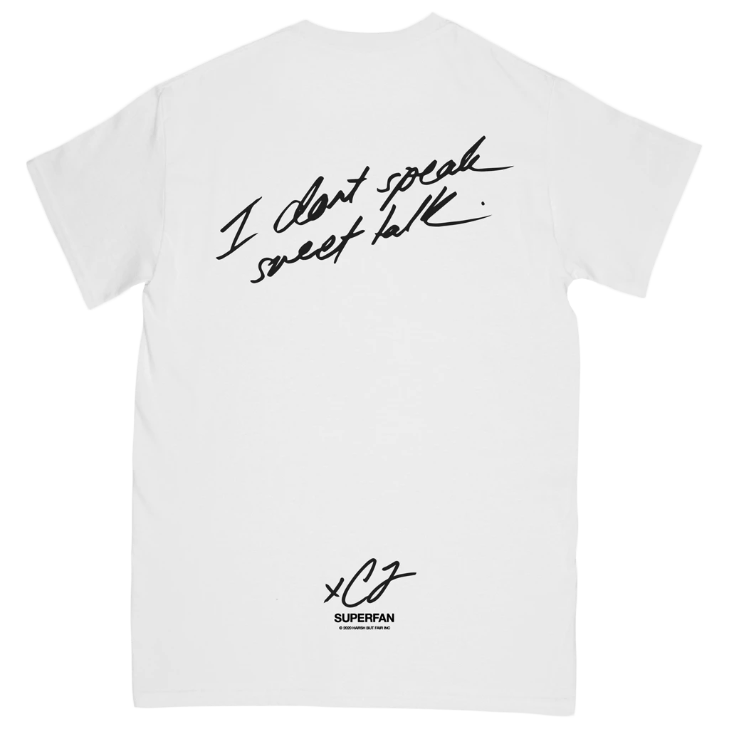 Chelsea Jade Superfan White T-Shirt 3 Chelsea Jade Superfan White T-Shirt