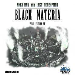 New Merch Mega Ran And Lost Perception - Black Materia CD