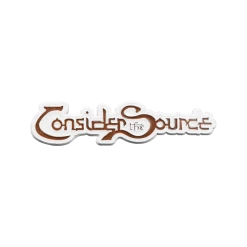 Consider The Source Classic Logo Pin