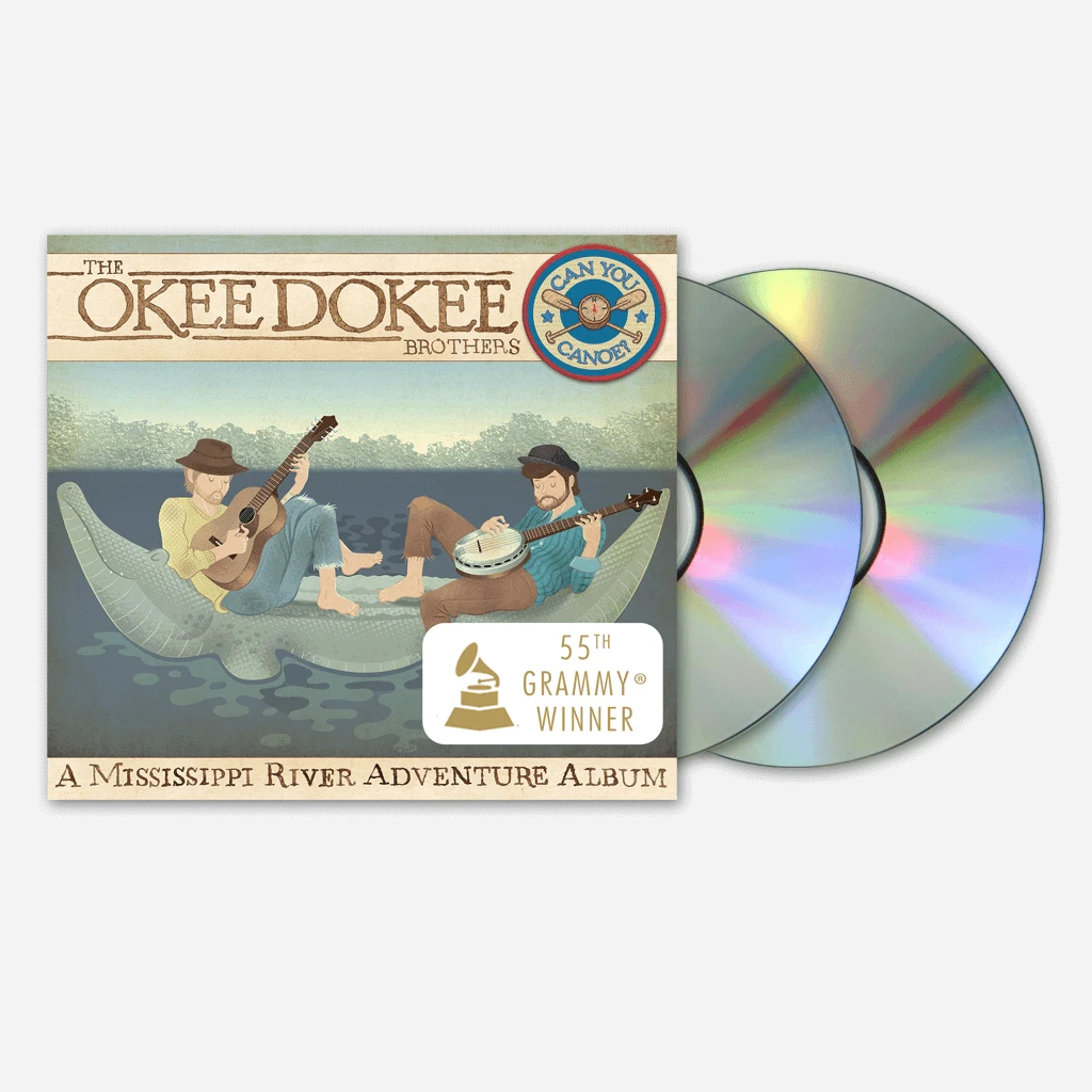 The Okee Dokee Brothers Can You Canoe?: CD & DVD - A Mississippi River Adventure Album 1 The Okee Dokee Brothers Can You Canoe?: CD & DVD - A Mississippi River Adventure Album