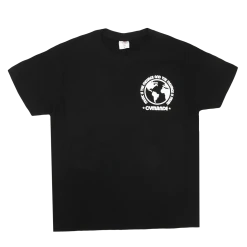 Cymande The Message - Globe Black T-Shirt