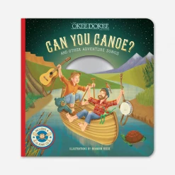 The Okee Dokee Brothers Can You Canoe? & Other Adventure Songs Picture Book & Compilation CD New Merch
