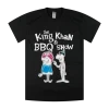 The King Khan & BBQ Show New Merch Cartoon T-Shirt