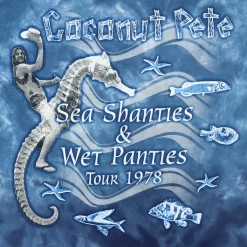 Broken Lizard New Merch Coconut Pete Tour 1978 Vintage Tie Dye T-shirt